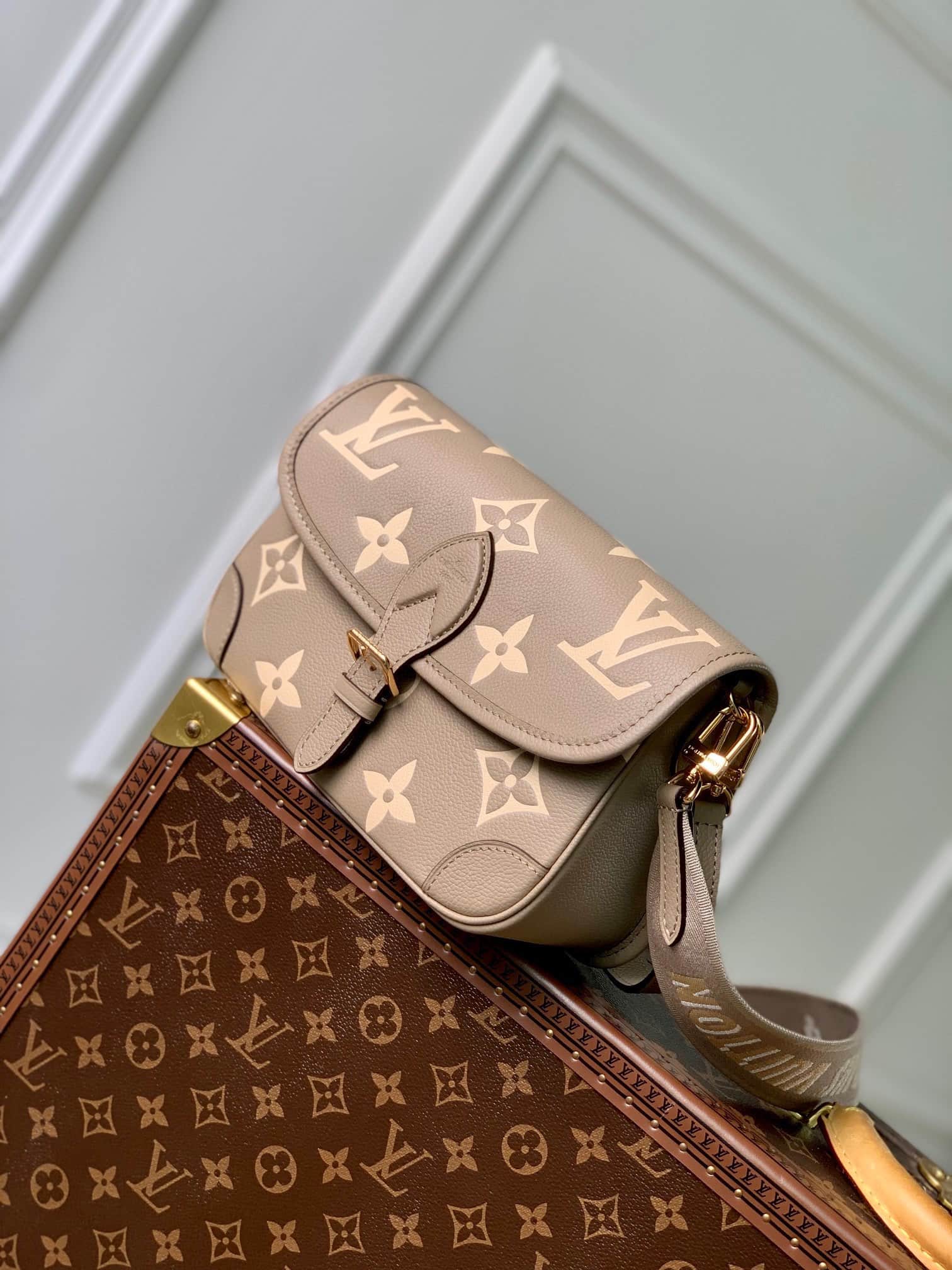 Louis Vuitton Diane Monogram Empreinte Leather M46583 High