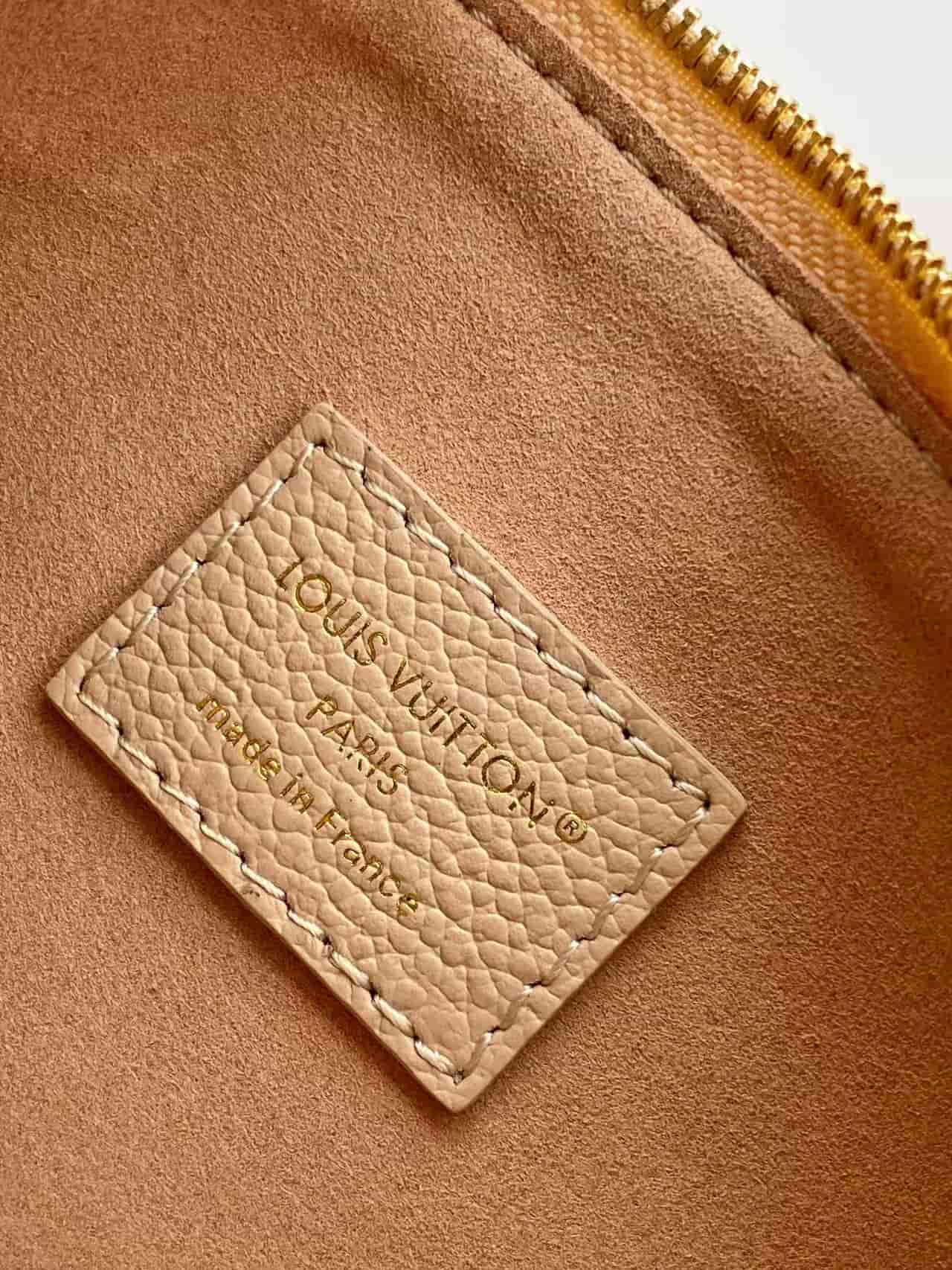 Louis Vuitton All In MM Hazelnut Couture Cowhide leather M28524 High