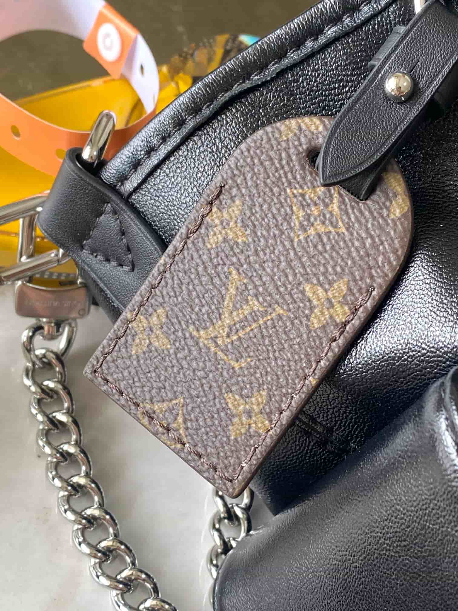 Louis Vuitton CarryAll Cargo Vibe PM Black Lambskin M24861 TOP