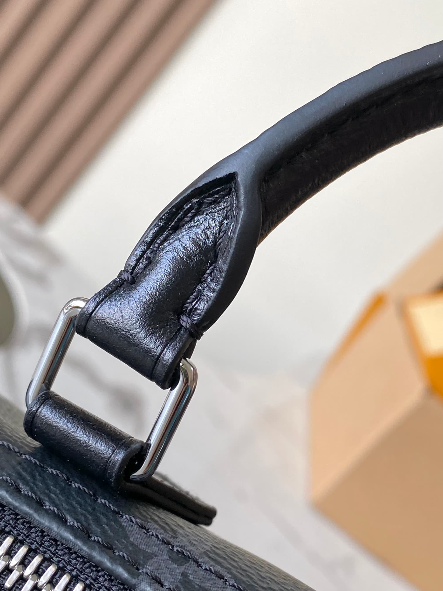 Louis Vuitton Nano Speedy Monogram Eclipse M26573 Black TOP