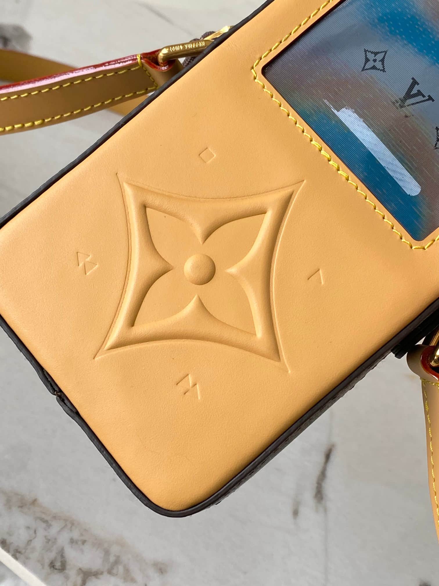 Louis Vuitton Music Player Wearable Wallet Cowhide leather and Monogram coated canvas M14063 TOP