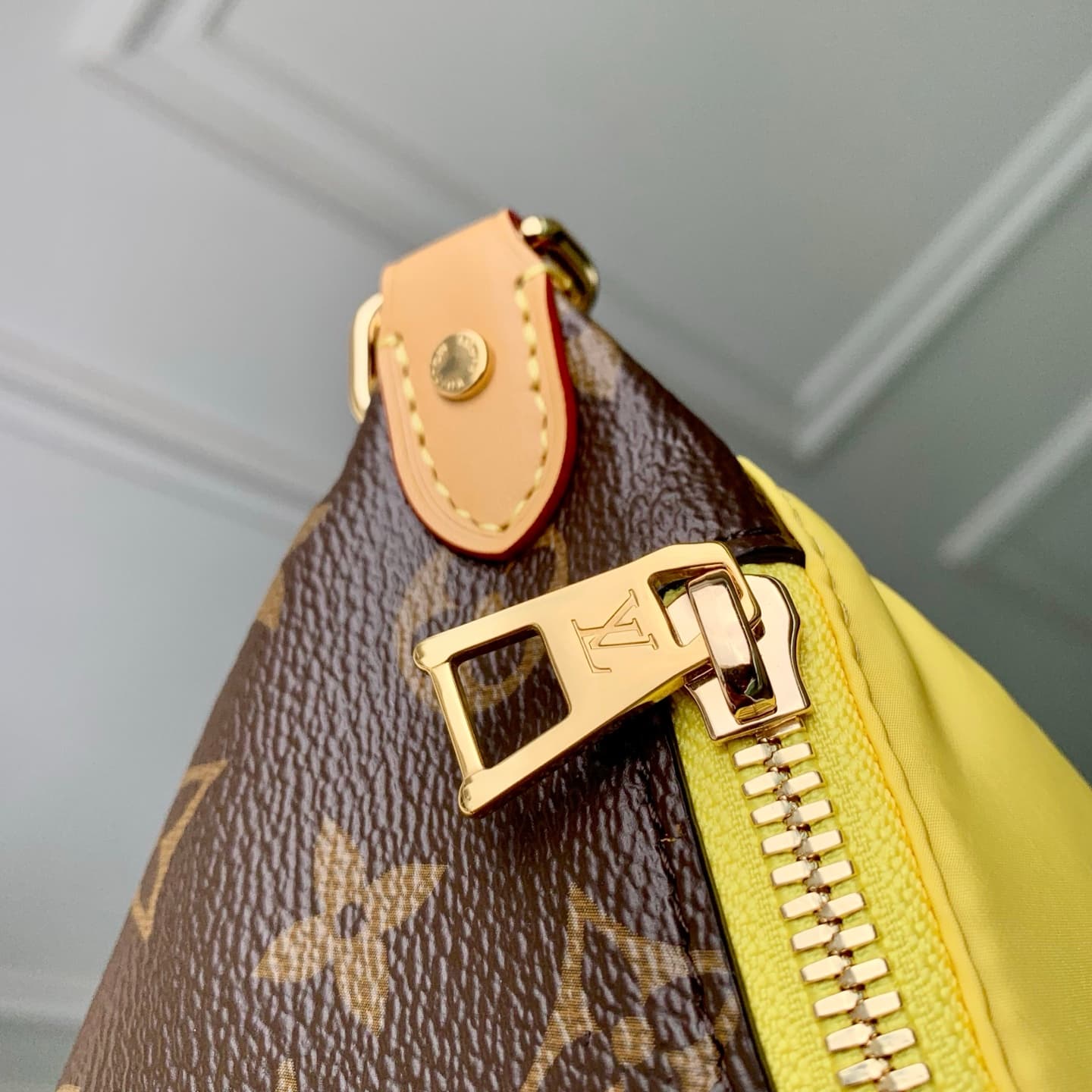 Louis Vuitton Bumbag Monogram Yellow Coated canvas M27237 High