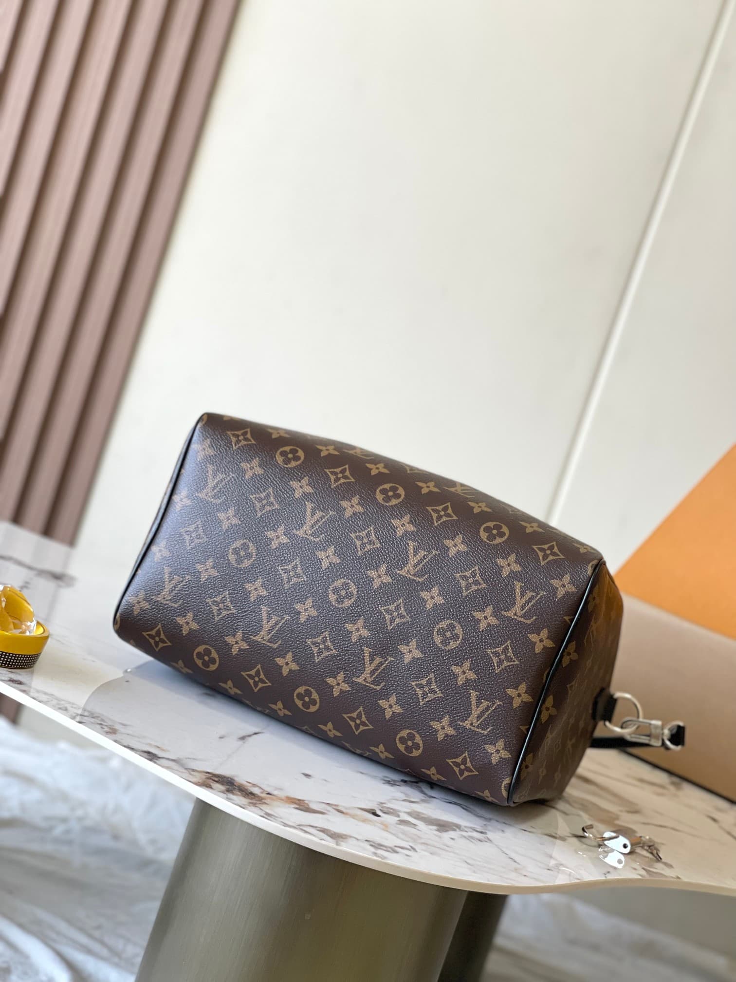 Louis Vuitton Speedy Soft 30 Dark Monogram Coated canvas Black M12243 TOP
