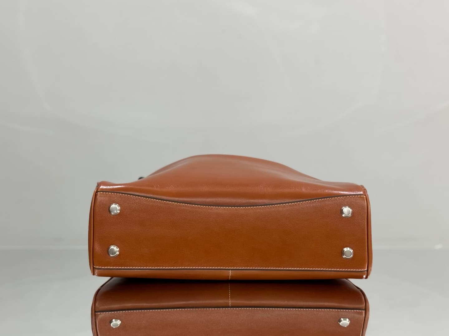 Balenciaga Rodeo Medium Bag in Tan Leather With Silver-Tone Metal TOP