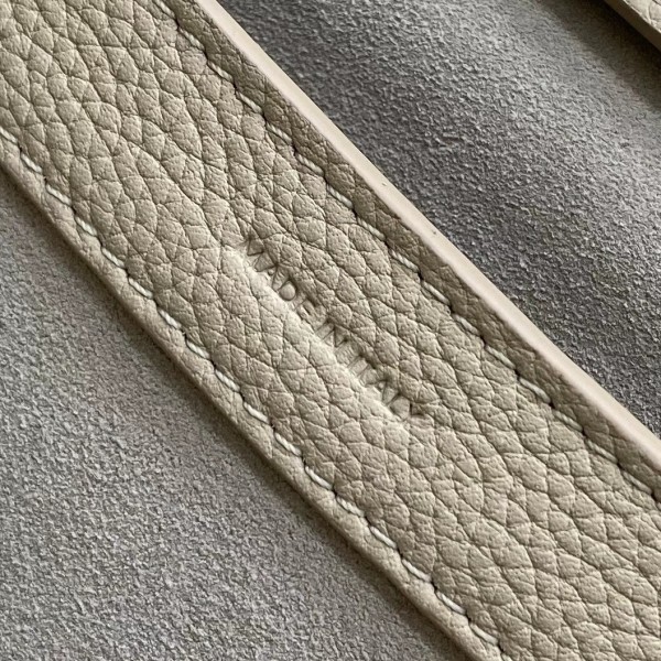 Celine Small Folded Cabas In Linen Grained Calfskin High