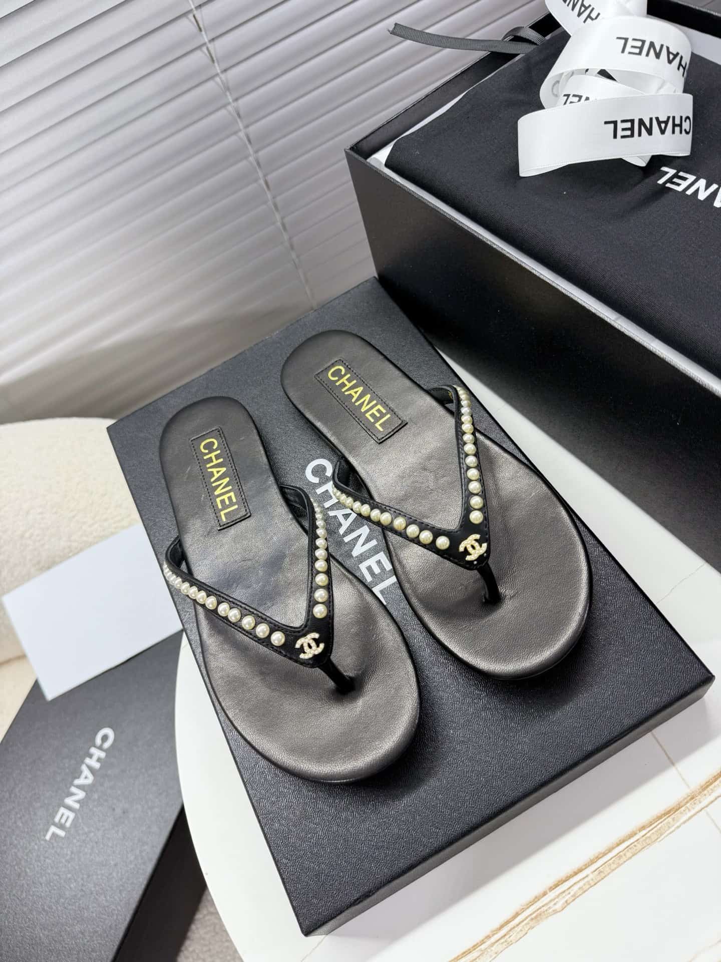 Chanel Pool Thong Mules shoes Women