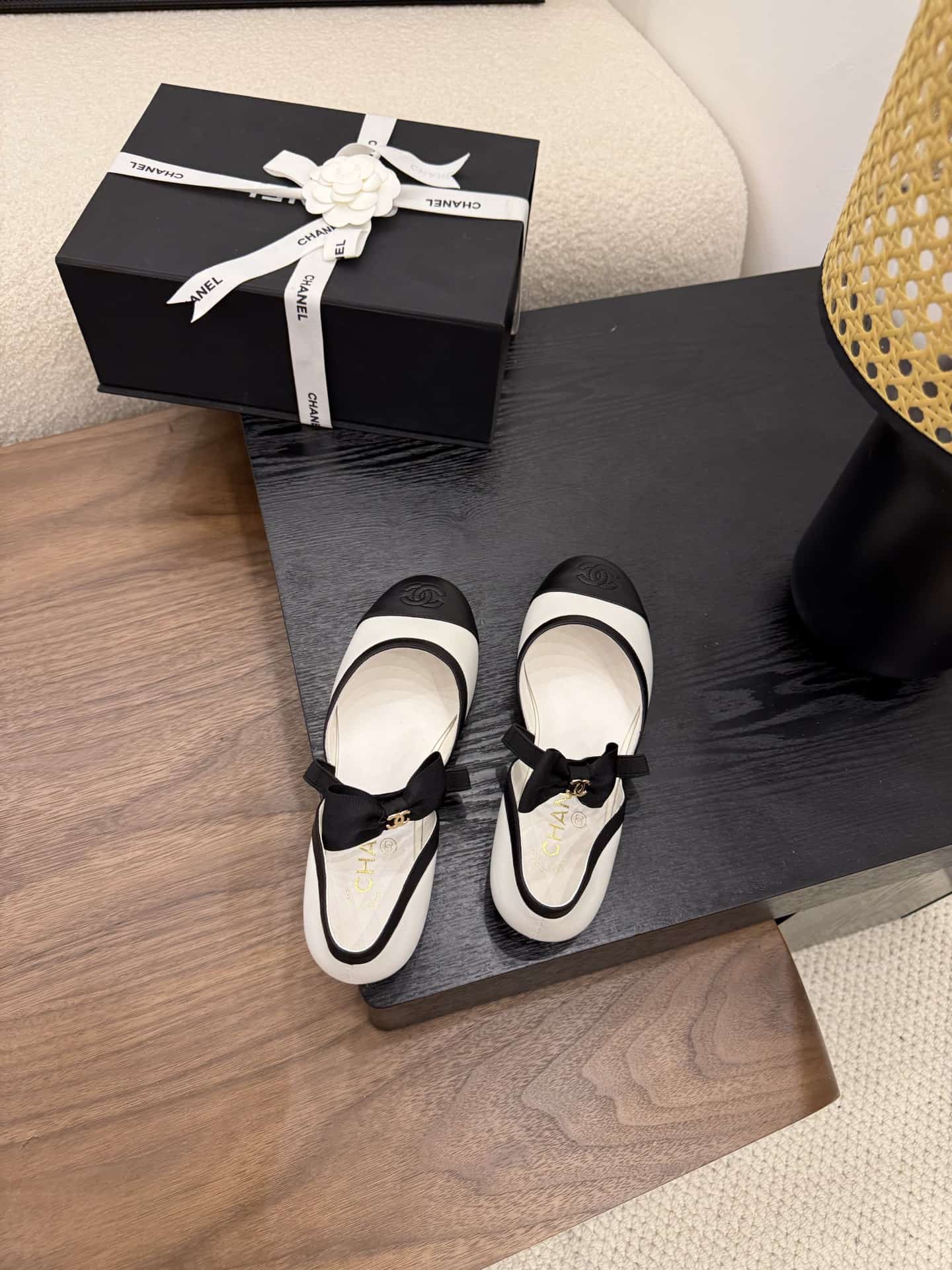 Chanel Mary Jane Flat Shoes Women
