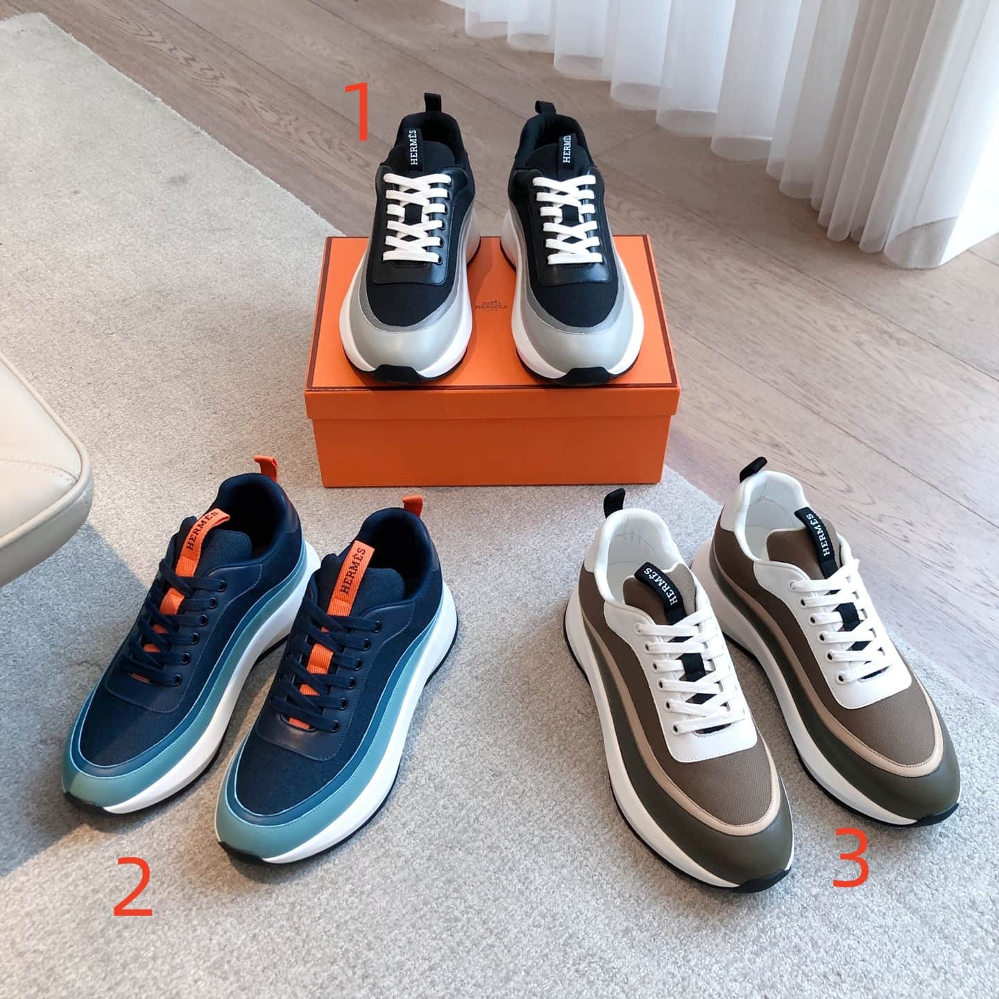 Hermes Kuma sneaker Shoes Men