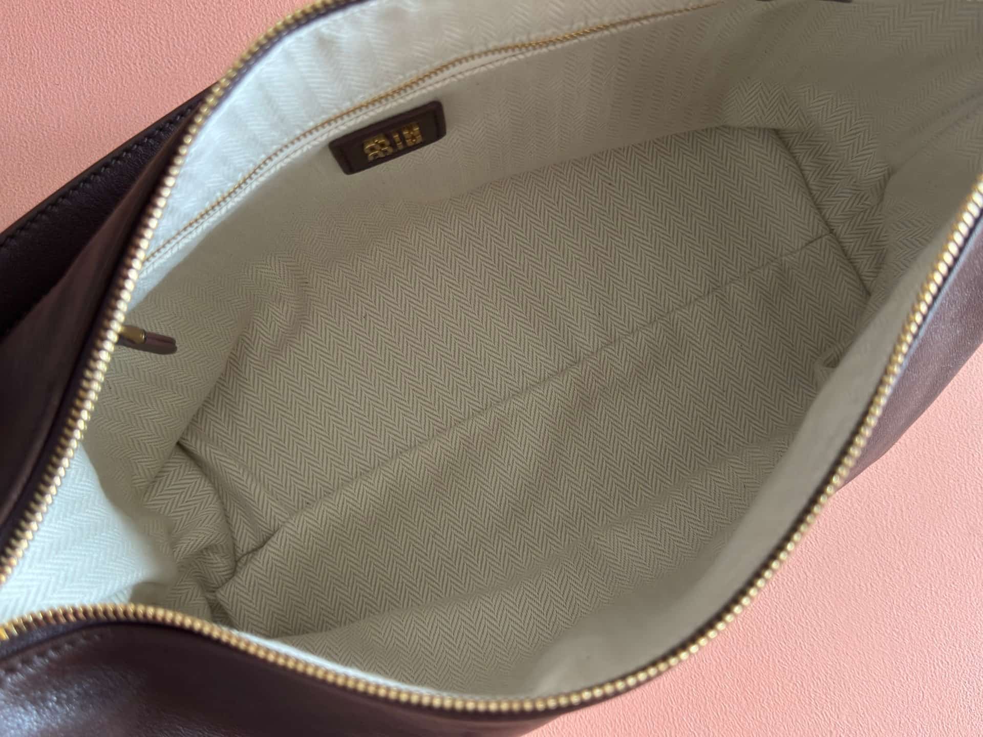 Miu Miu Spirit nappa leather bag Dark Brown 5BC217 High