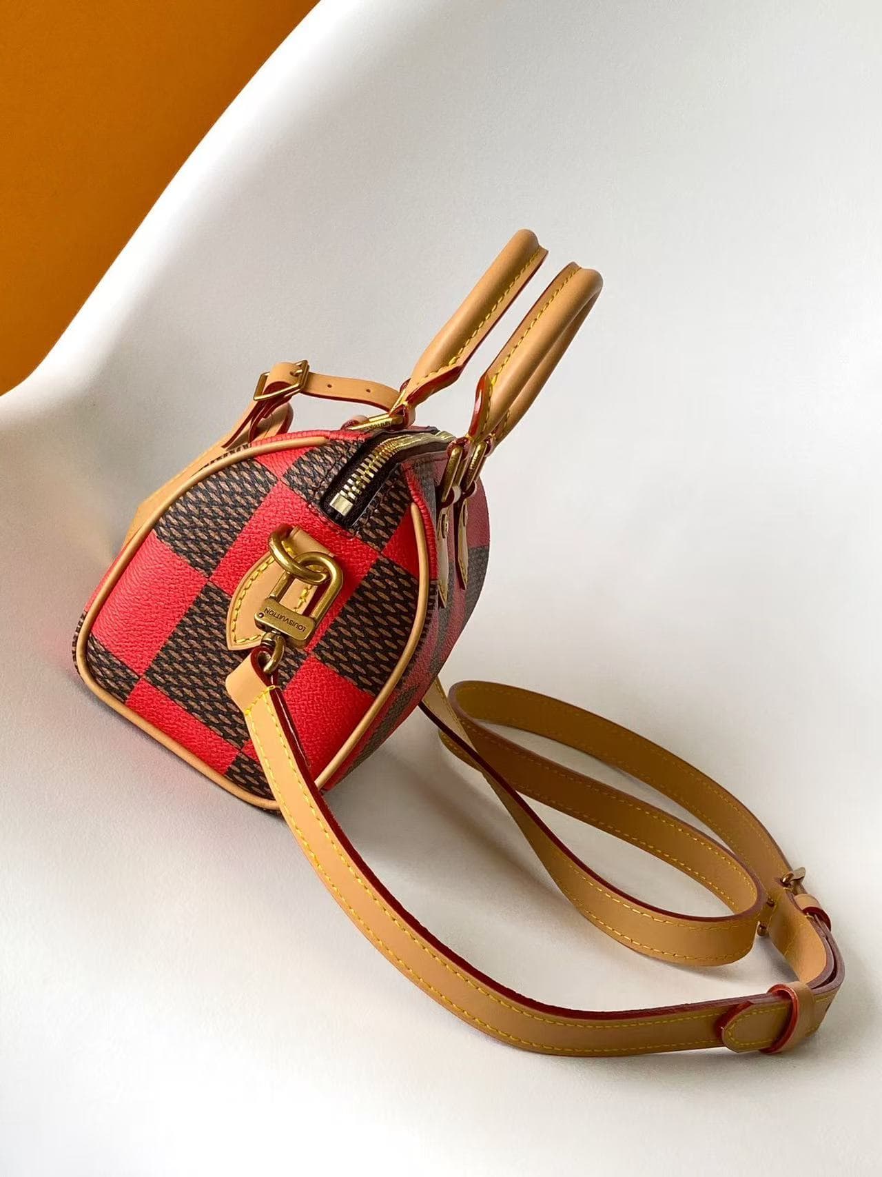 Louis Vuitton Speedy 18 Bandoulière Damier Pop N40611 High