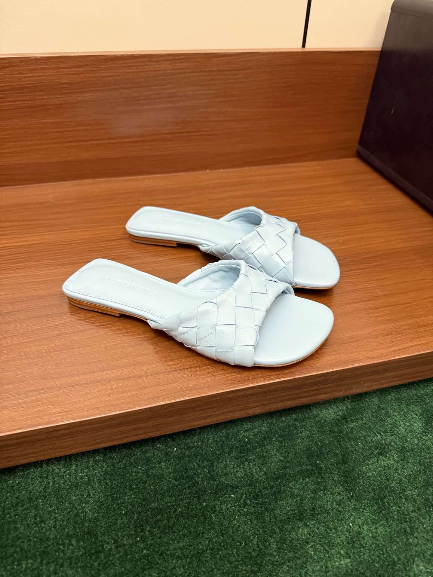 Bottega Veneta Livia Flat Mules Women