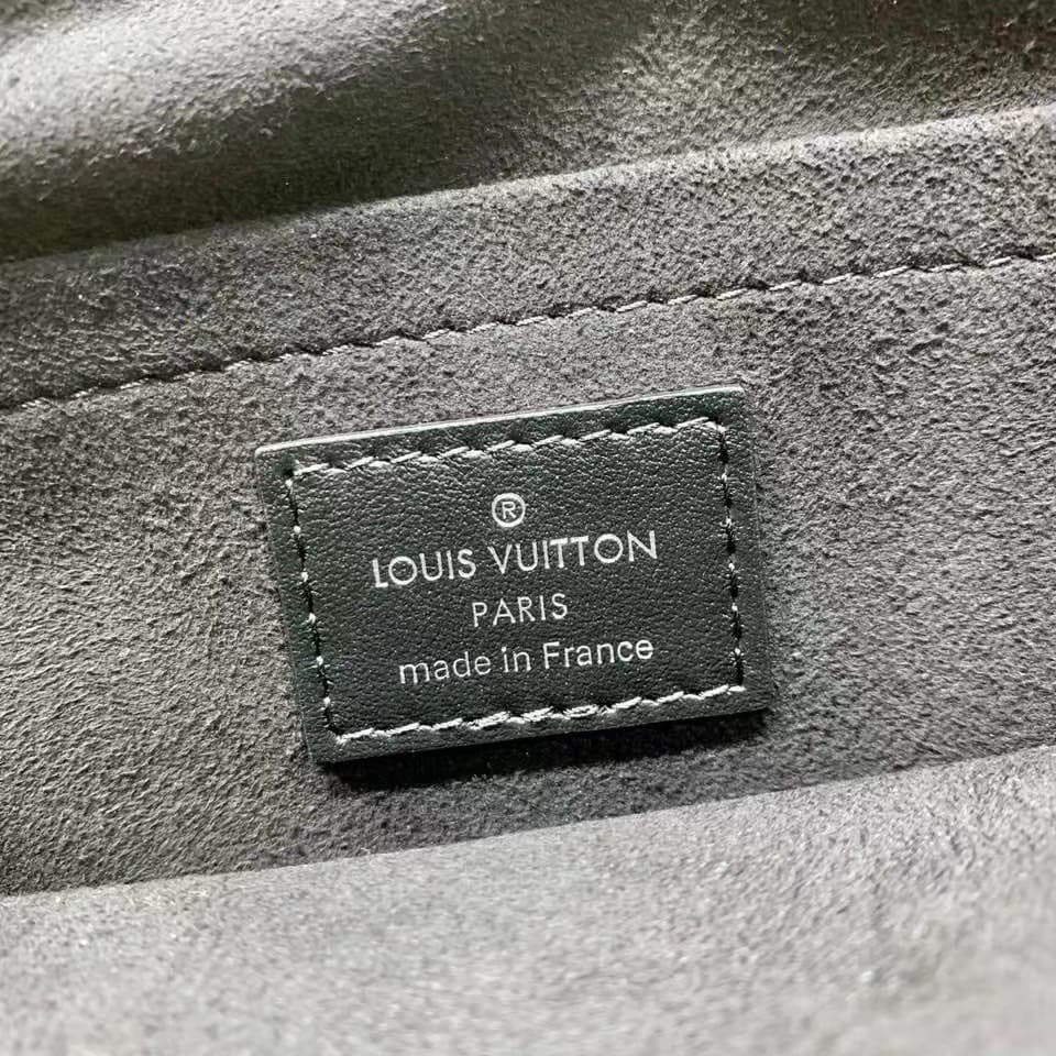 Louis Vuitton Sunset Vibe Black Lambskin leather M12192 High