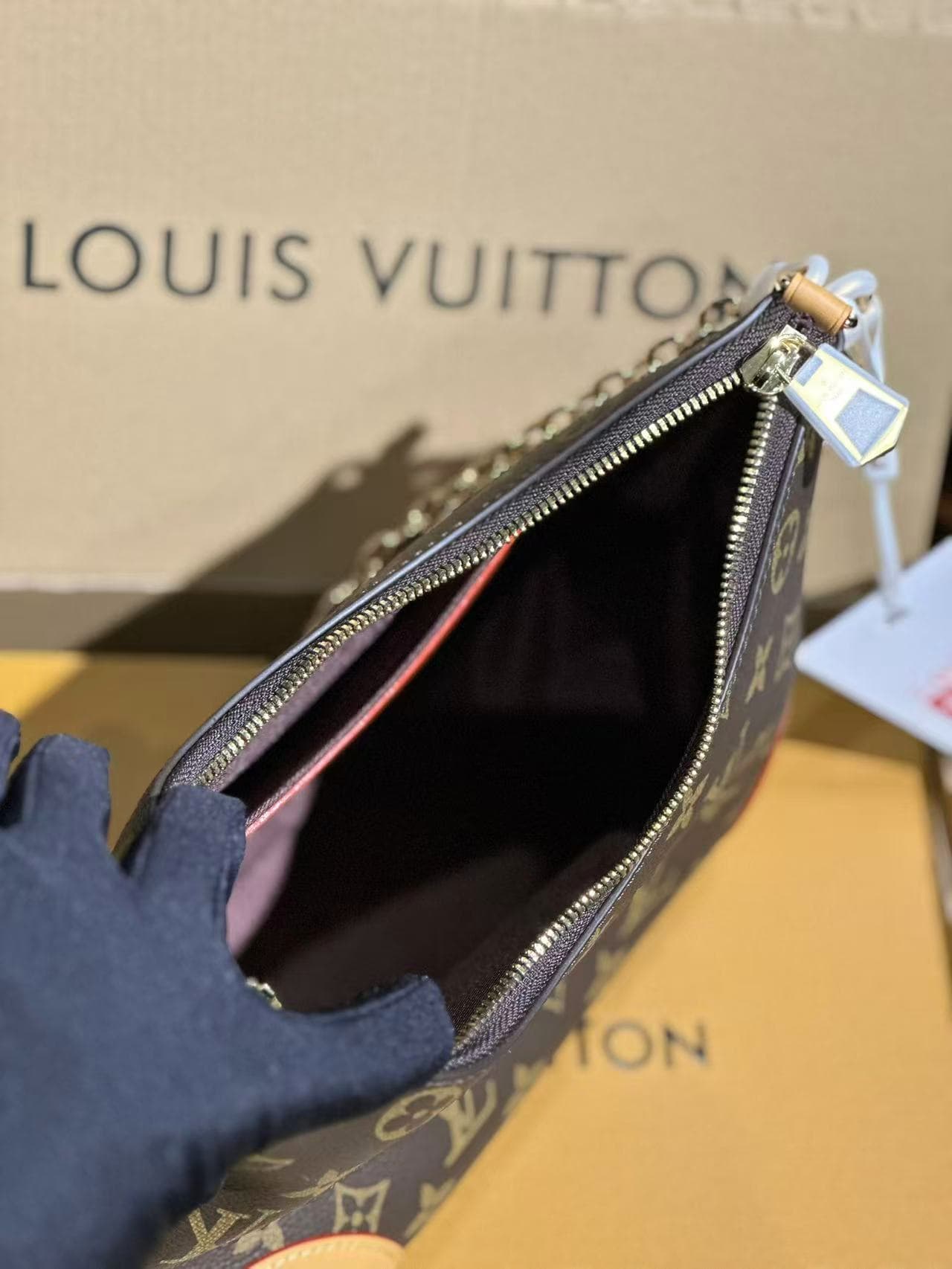 Louis Vuitton Boulogne Bag Monogram coated canvas M45832 High