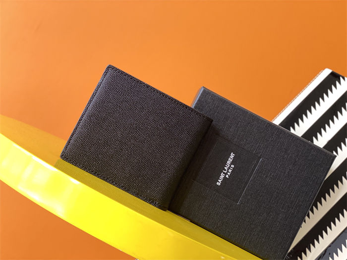 CASSANDRE EAST/WEST WALLET IN GRAIN DE POUDRE LEATHER High