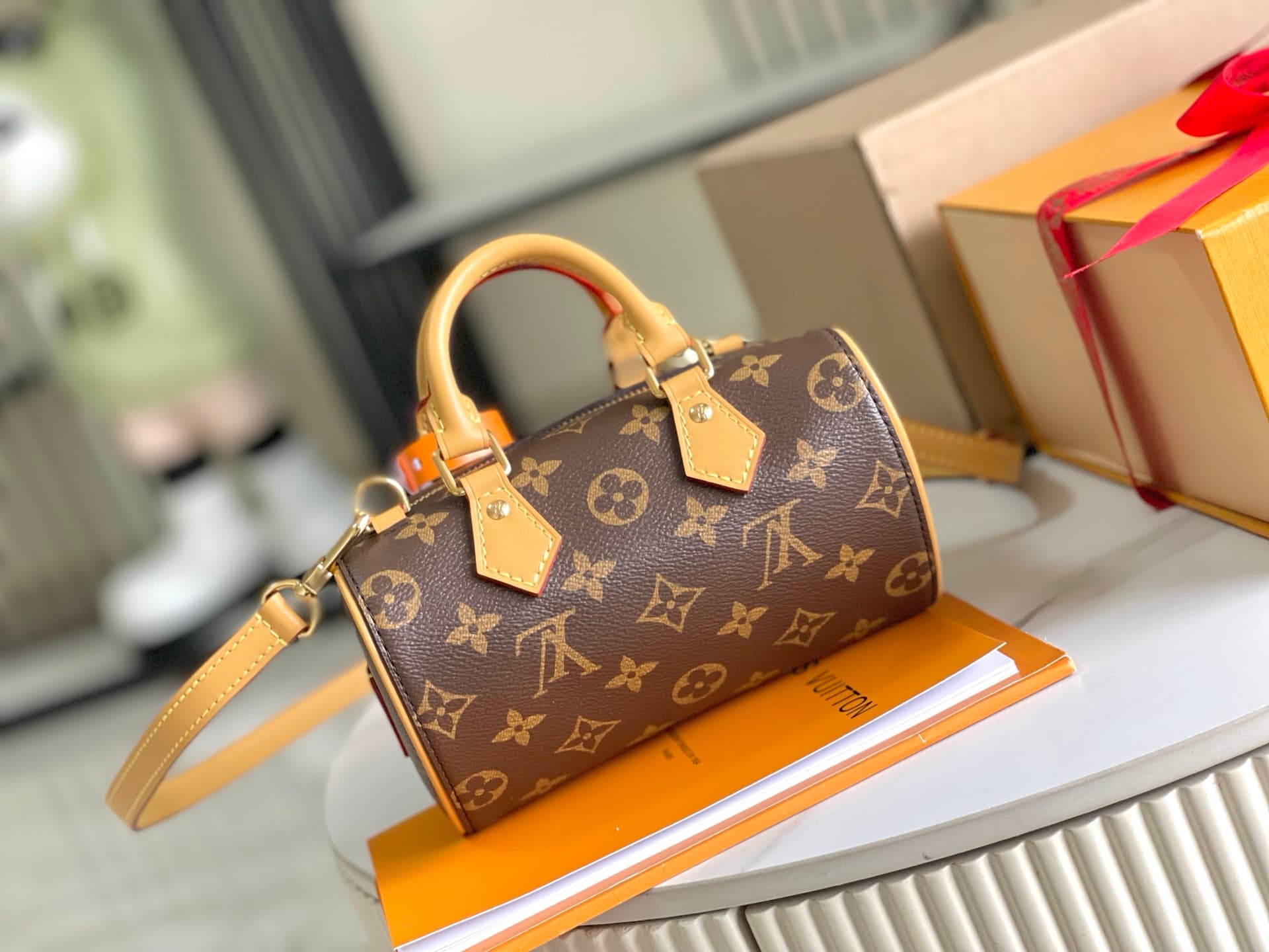 Louis Vuitton Nano Speedy Dating Monogram Coated Canvas M13226 TOP