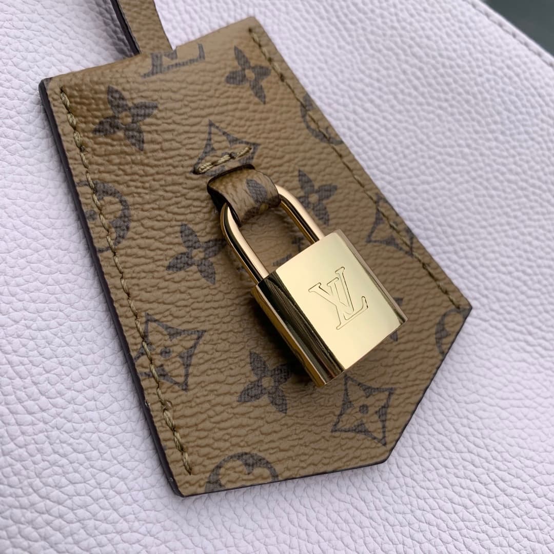 Louis Vuitton Express PM handbag in lilac calfskin leather M27275 high