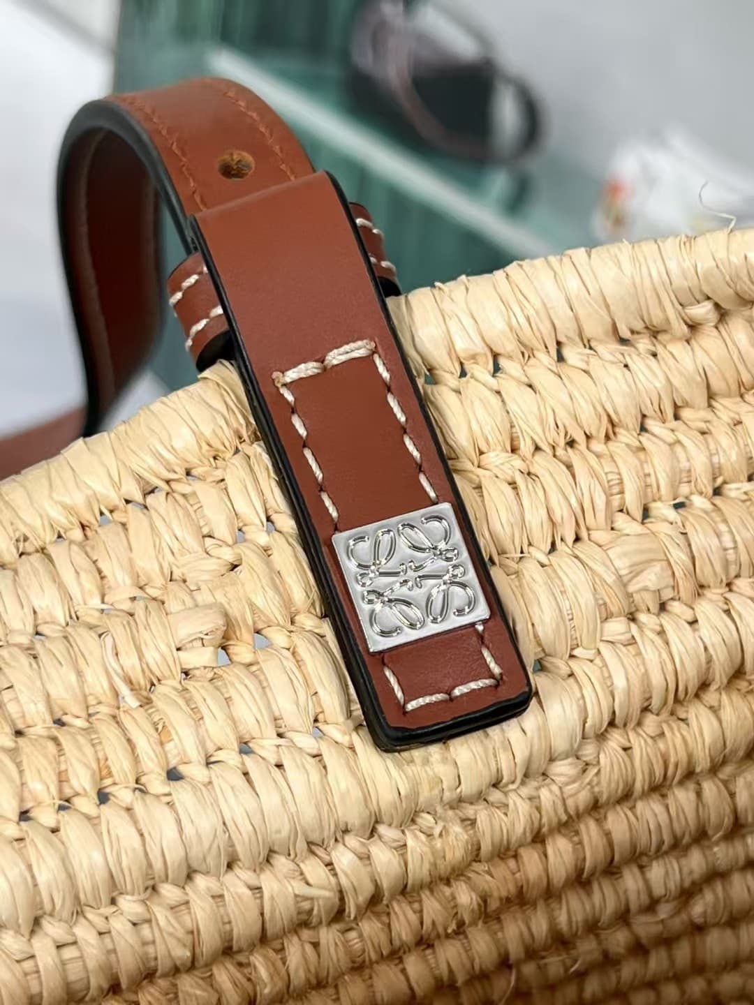Loewe Paula's Ibiza Square Basket Bag High