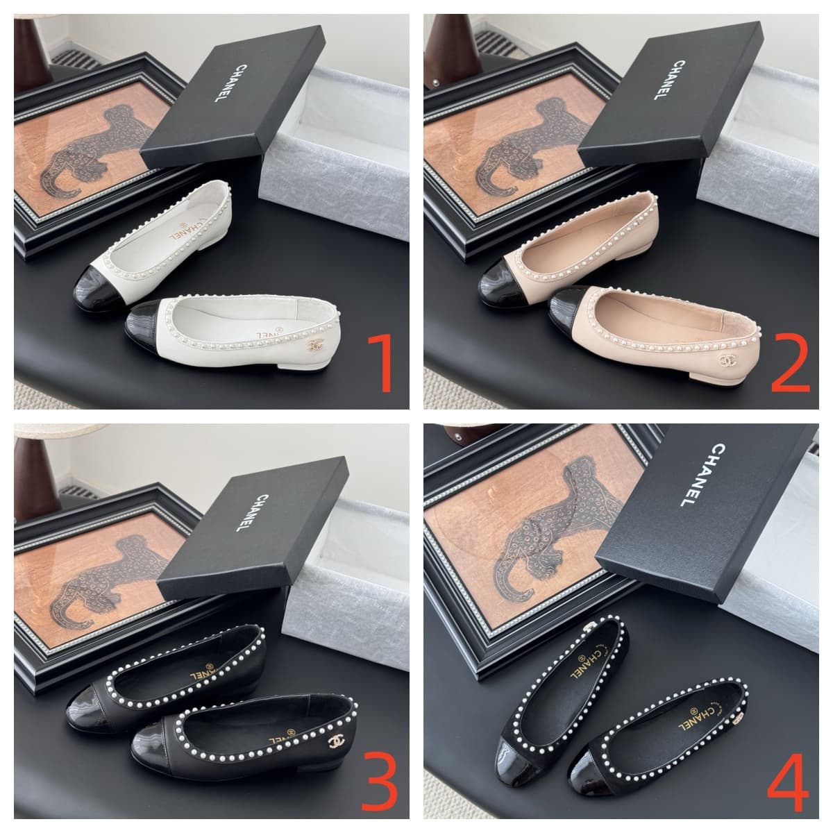 Chanel Ballet Flats Shoes Women