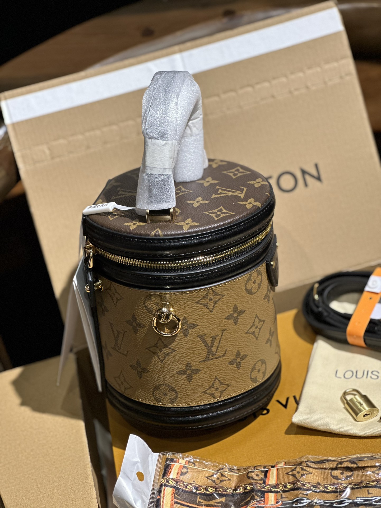 Louis Vuitton Cannes Monogram and Monogram Reverse coated canvas M43986 High