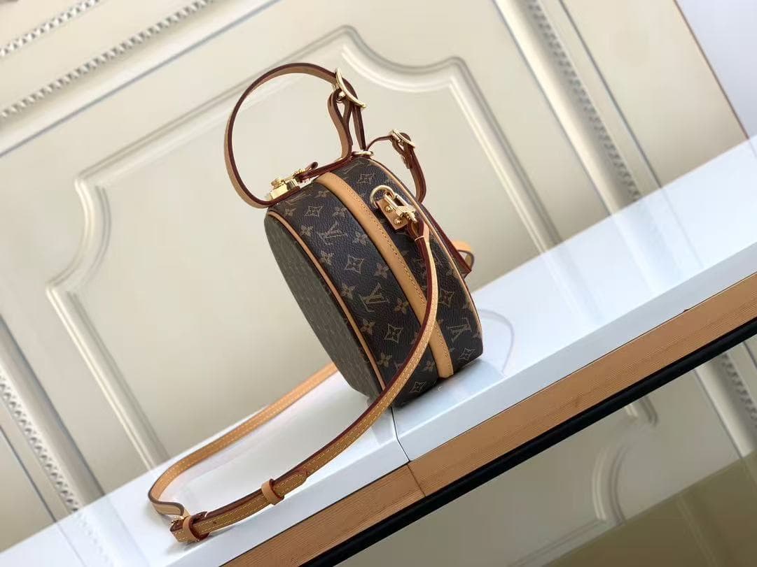 Louis Vuitton Petite Boite Chapeau Monogram coated canvas M43514 High
