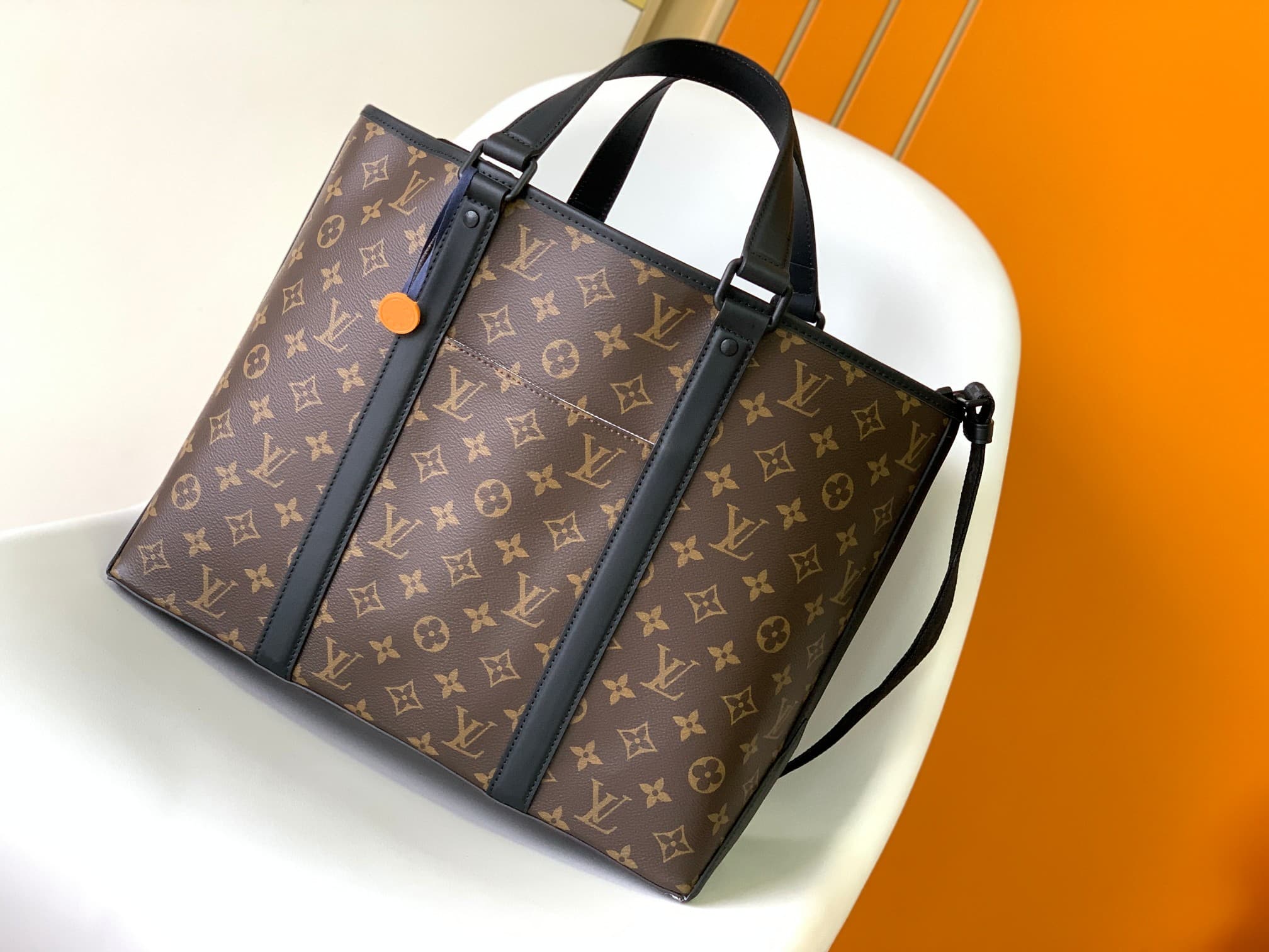 Louis Vuitton Monogram Macassar Weekend Tote M45734 High