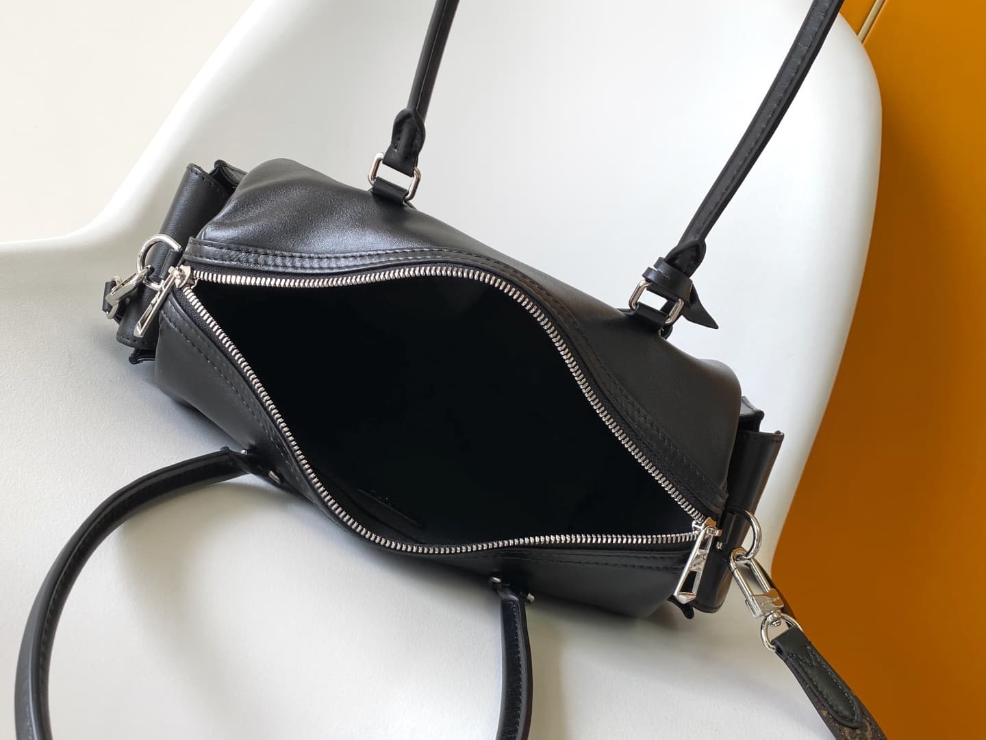 Louis Vuitton Speedy Cargo Vibe Black Lamb leather M12934 High