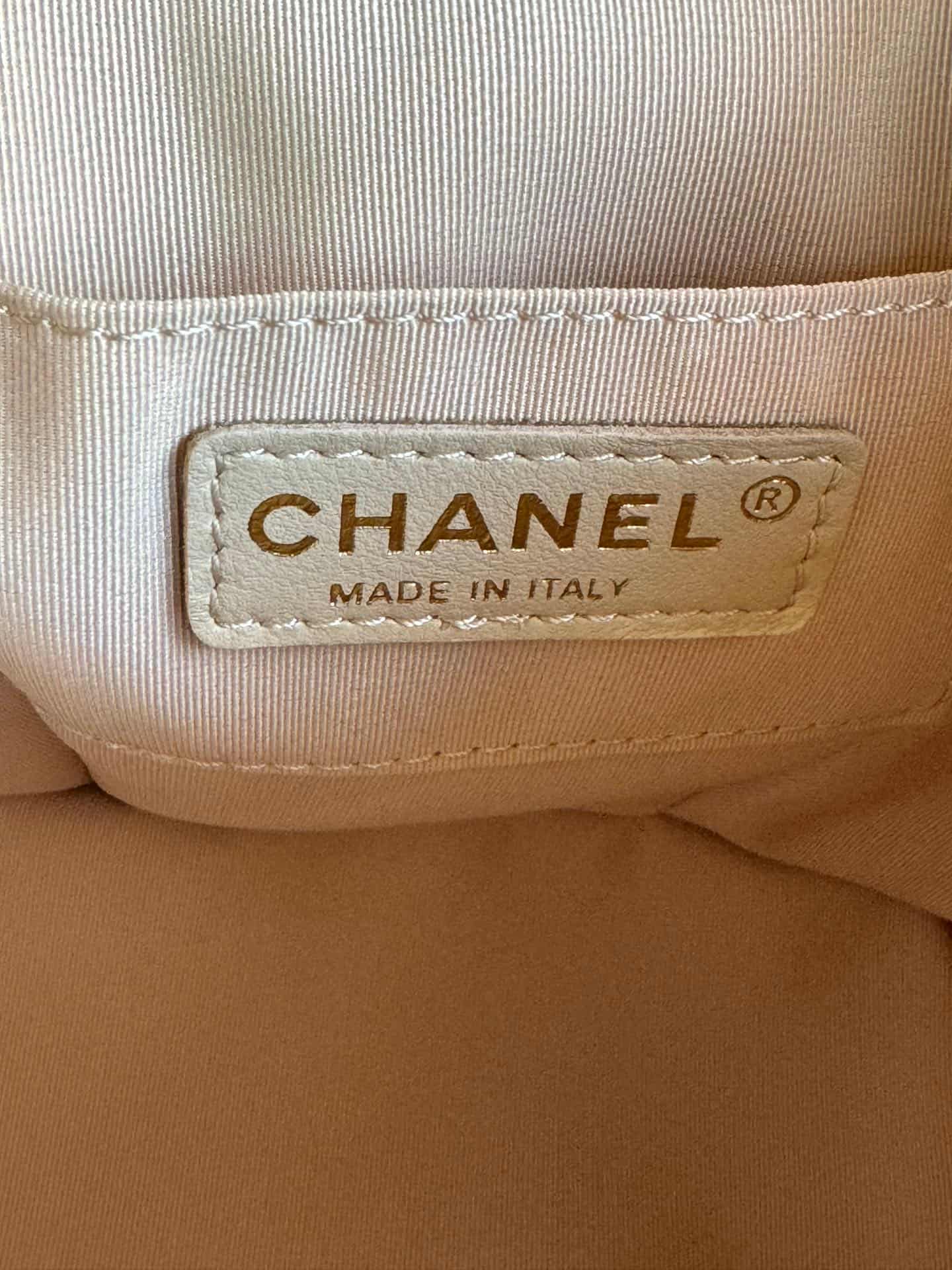 Chanel Medium Quilted Duma Backpack Lambskin AS3618 Beige A