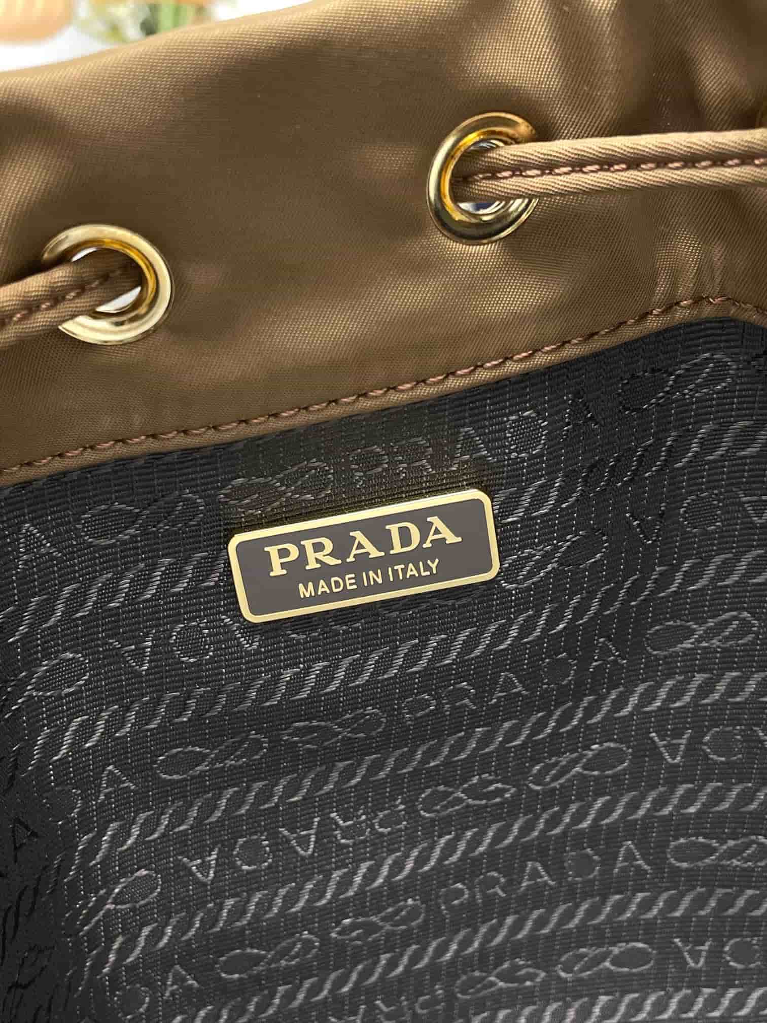Prada Re-Edition 1978 Re-Nylon mini-bag 1BE067 Camel High