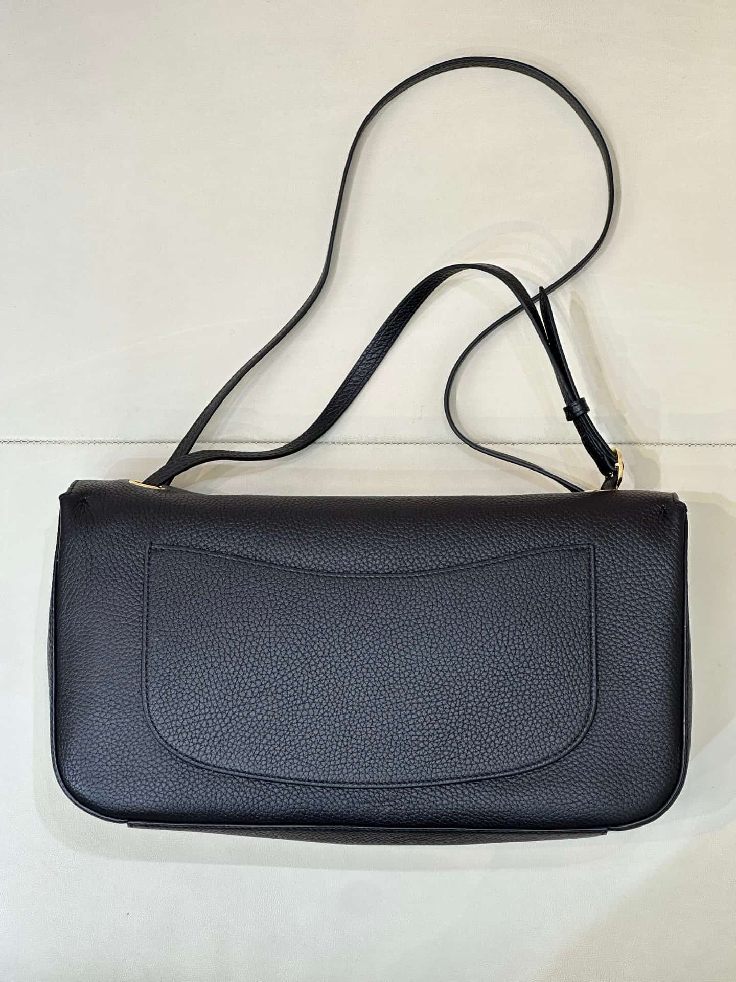 Chanel Maxi Flapbag Grained Calfskin & Gold-Tone Metal Black AS6231 TOP