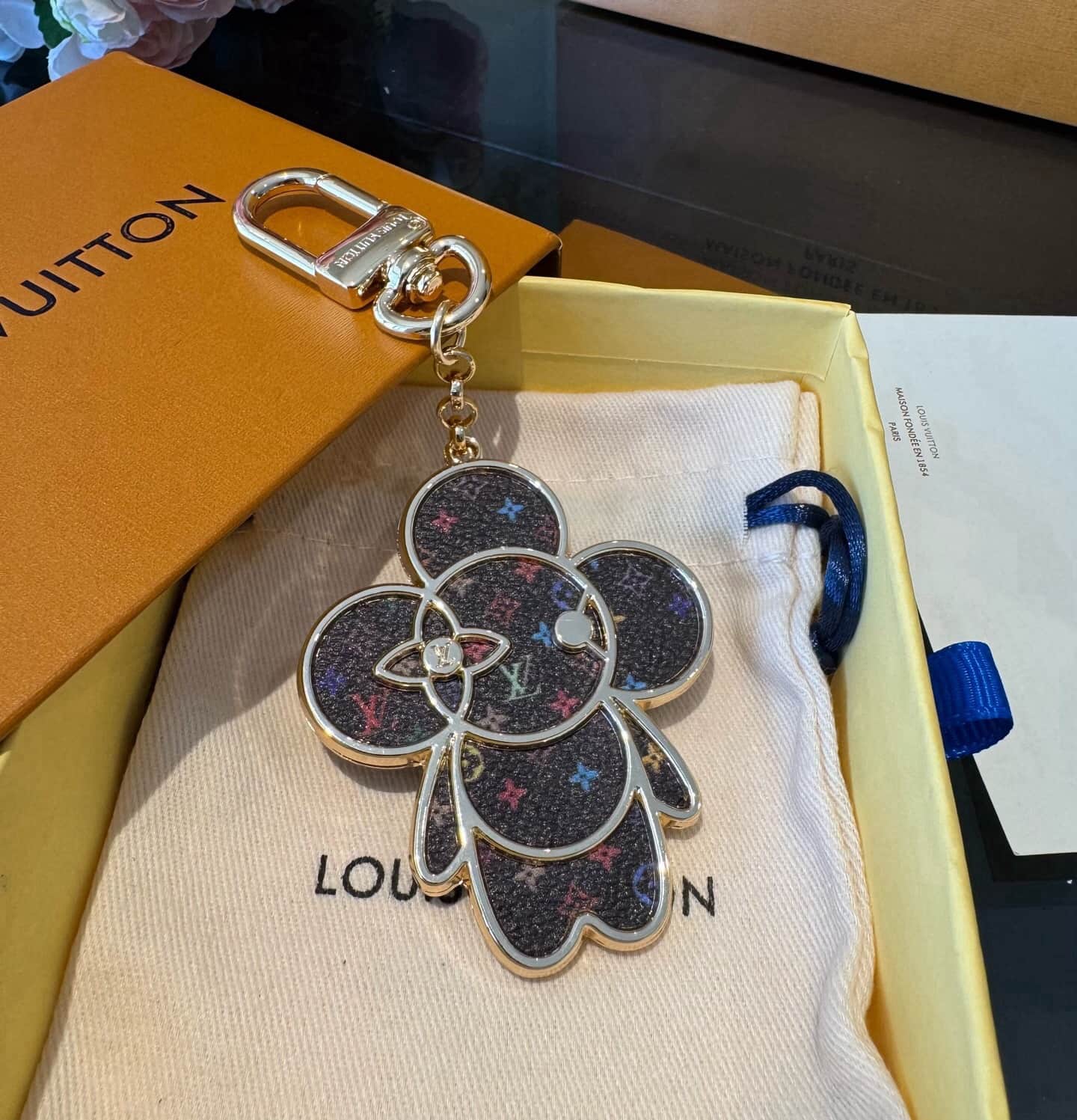Louis Vuitton Vivienne Mascot keychains
