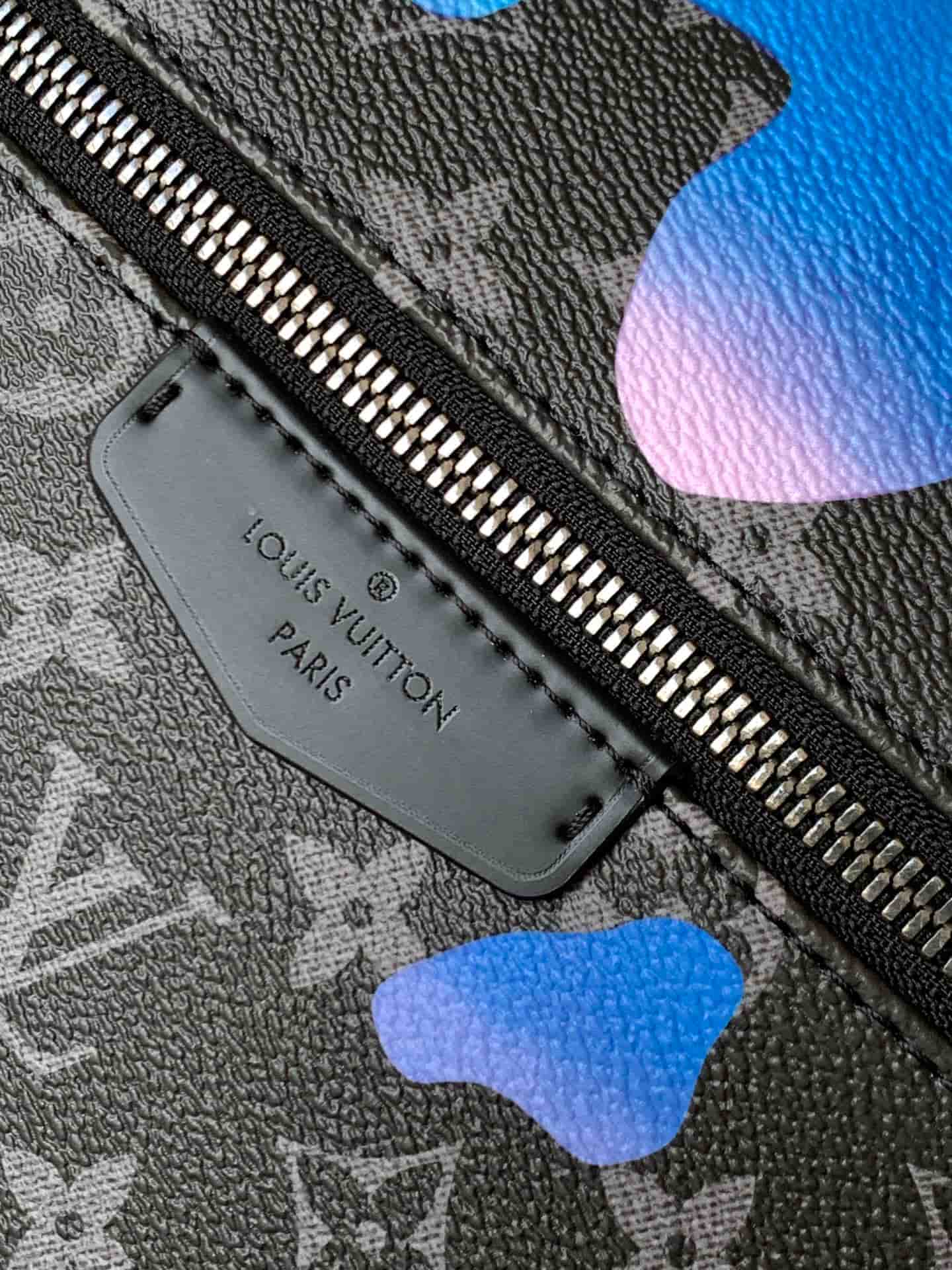 Louis Vuitton Sunset Monogram Eclipse Discovery Backpack M21429 High