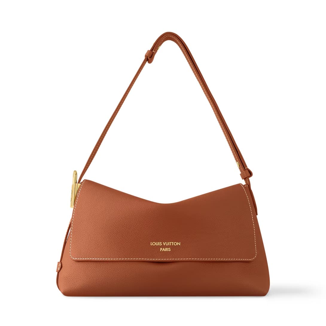 Louis Vuitton Low Key Messenger Cognac Brown Calf leather M13151 TOP