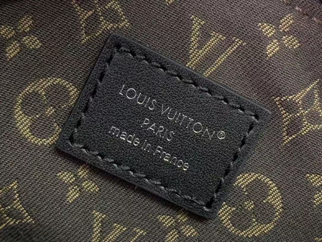 Louis Vuitton Nano LV Biker Bag Lambskin M14623 Black High