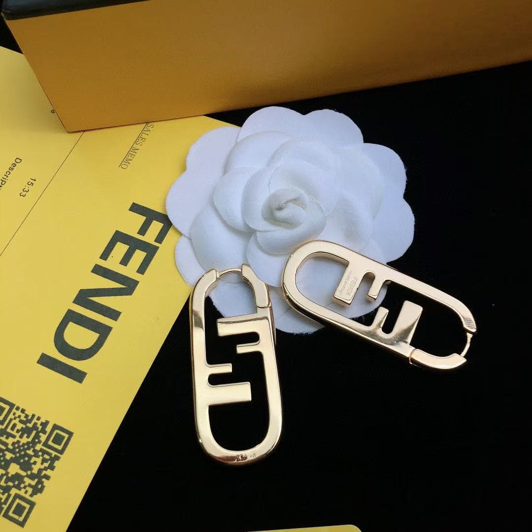 Fendi O'Lock Earrings High