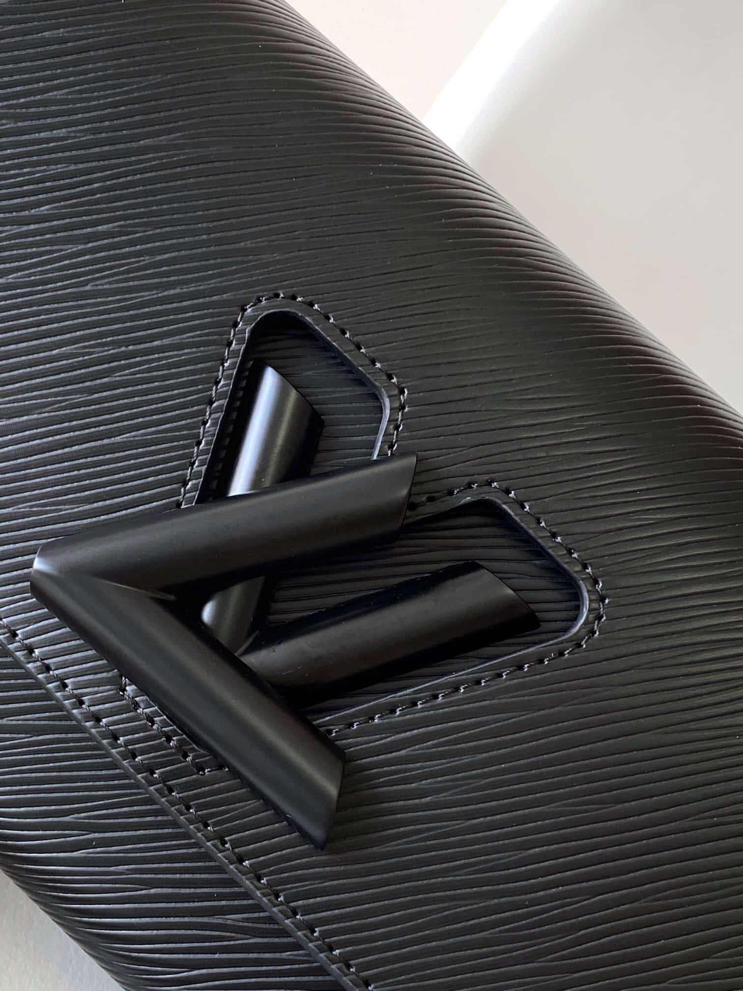 Louis Vuitton Twist West All Black Matte Epi grained leather M25336 High