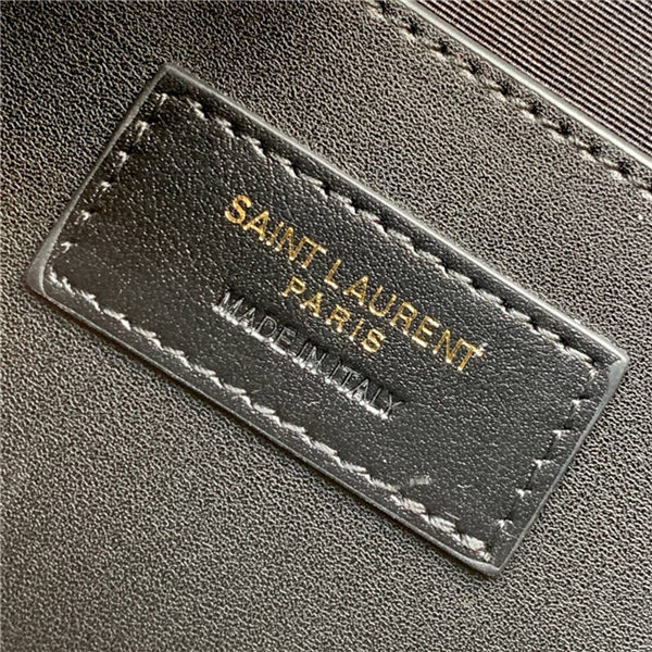 KATE MEDIUM IN CROCODILE LEATHER Black Gold-Metal High