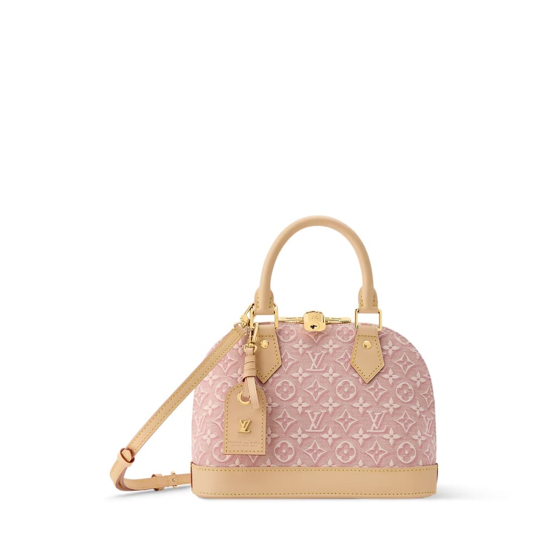 Louis Vuitton Alma BB Monogram Emblème Rose Ruban M2A378 TOP
