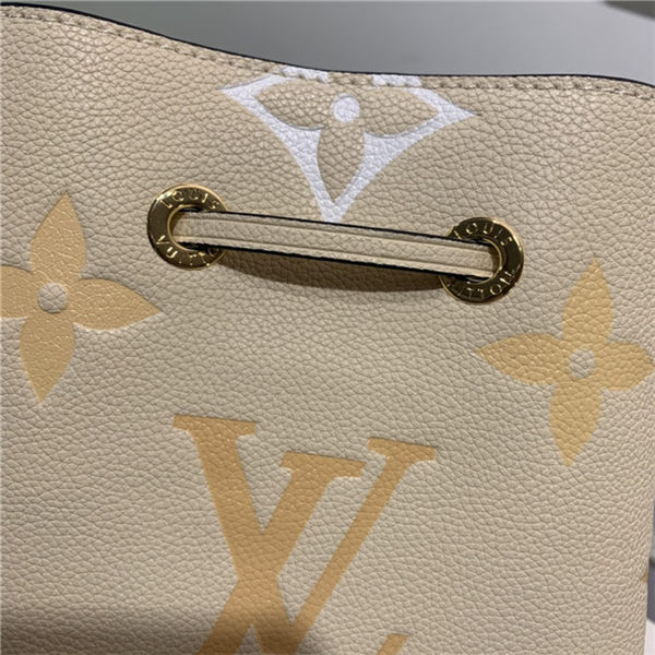 Louis Vuitton NÉONOÉ BB Monogram Empreinte Cream/Saffron High