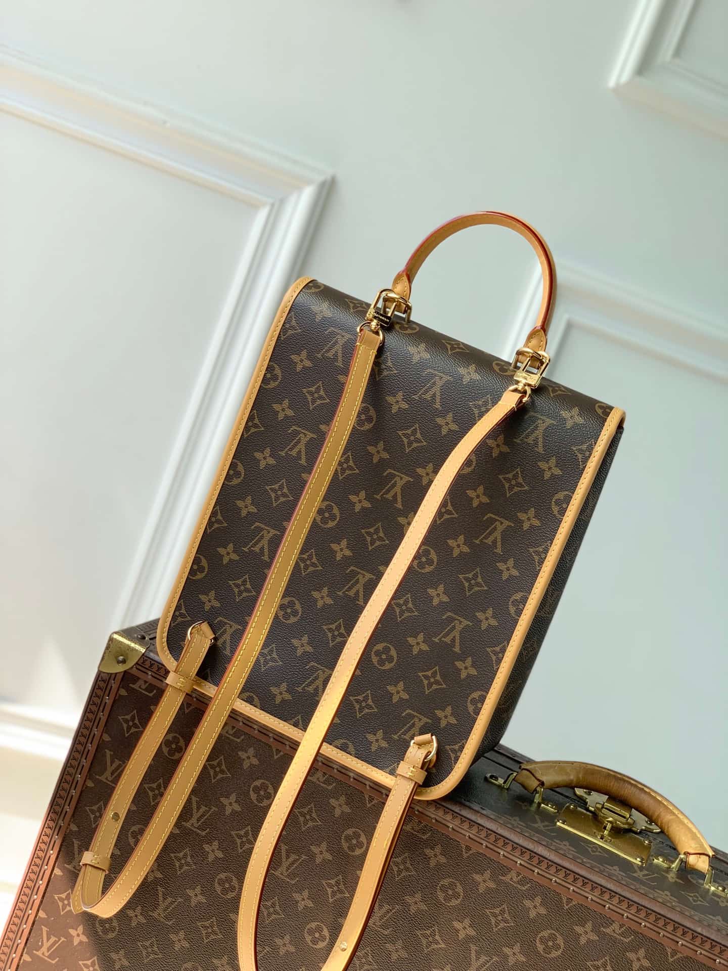Louis Vuitton DIANE Backpack Monogram coated canvas M29631 High