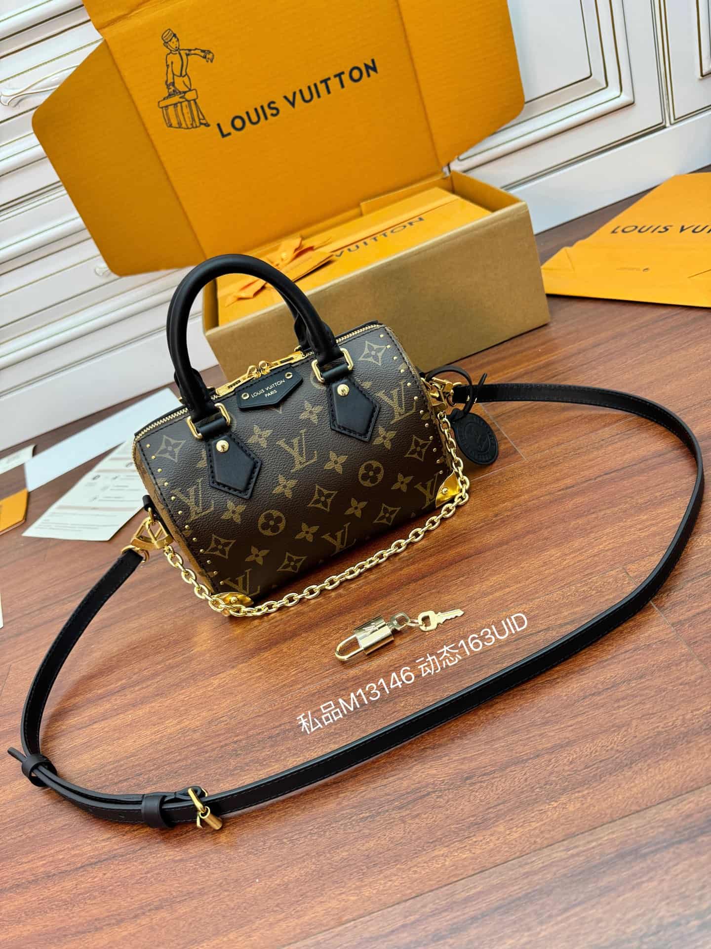 Louis Vuitton Speedy Trunk 20 Monogram canvas M13146 TOP