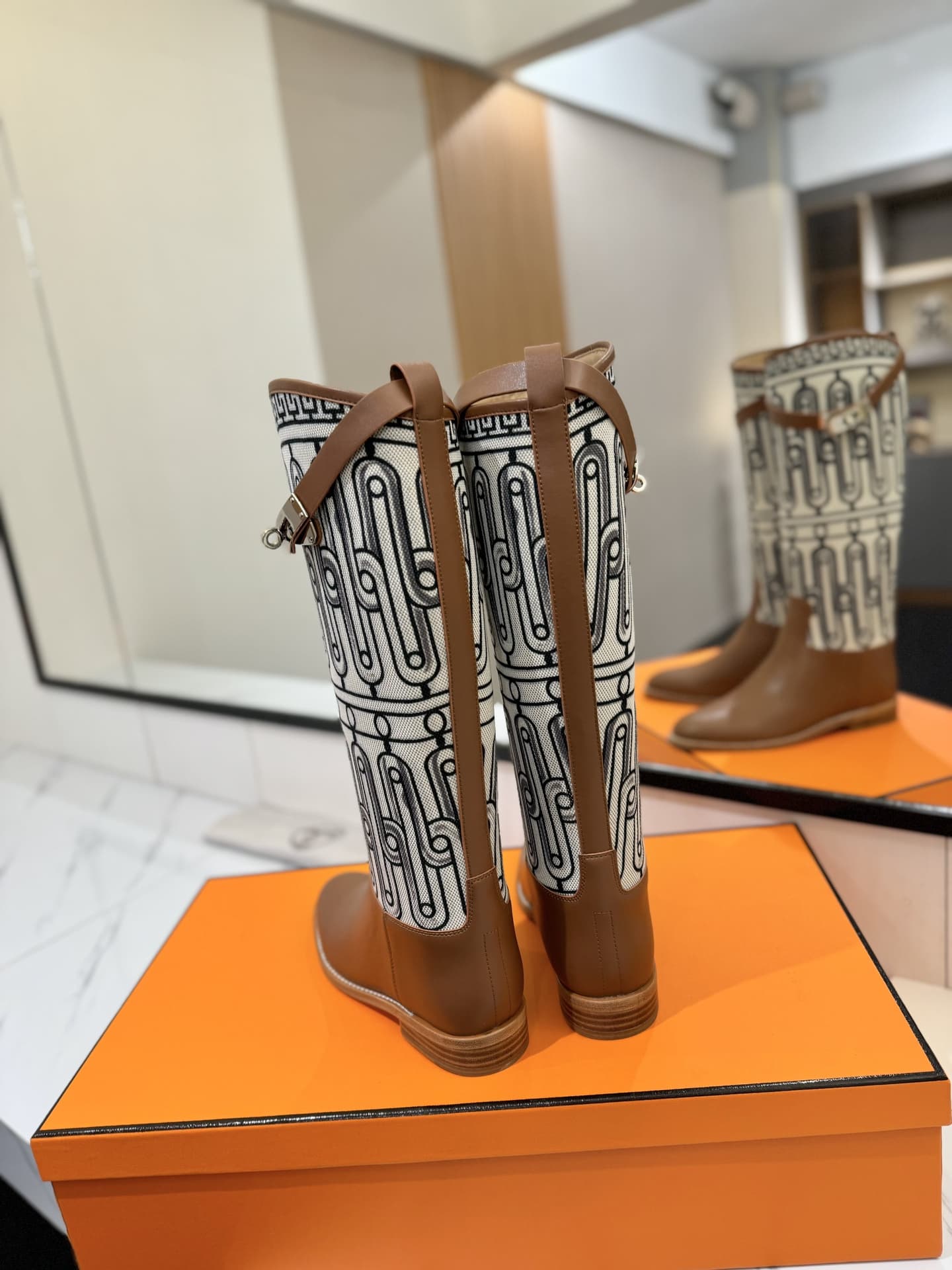 Hermes Jumping Boots Shoes Women
