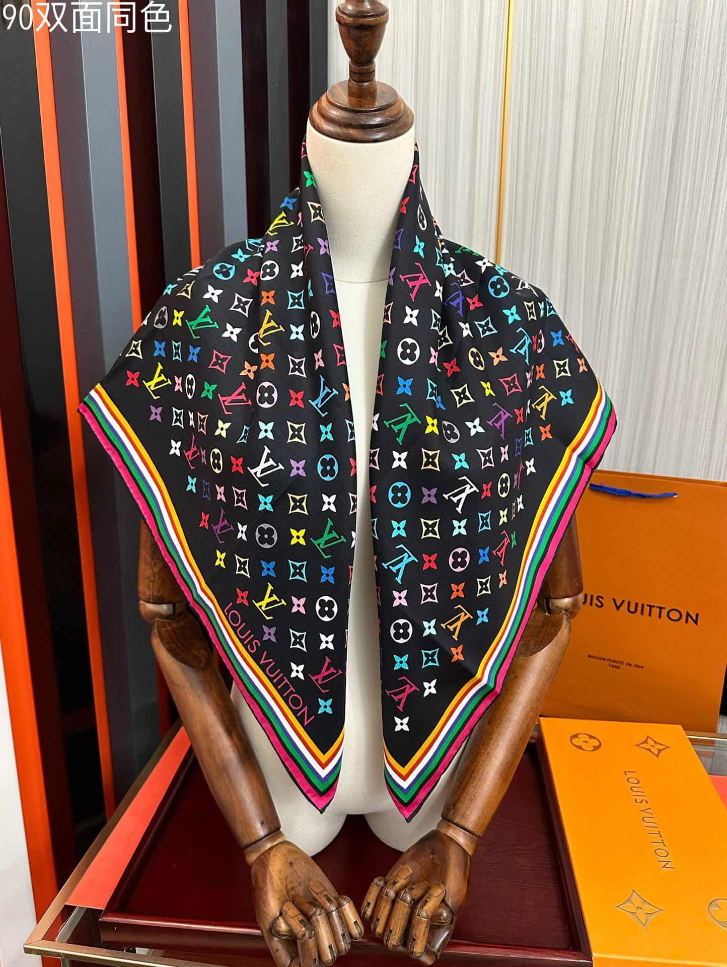 Louis Vuitton x Murakami Monogram Multicolor Square 90