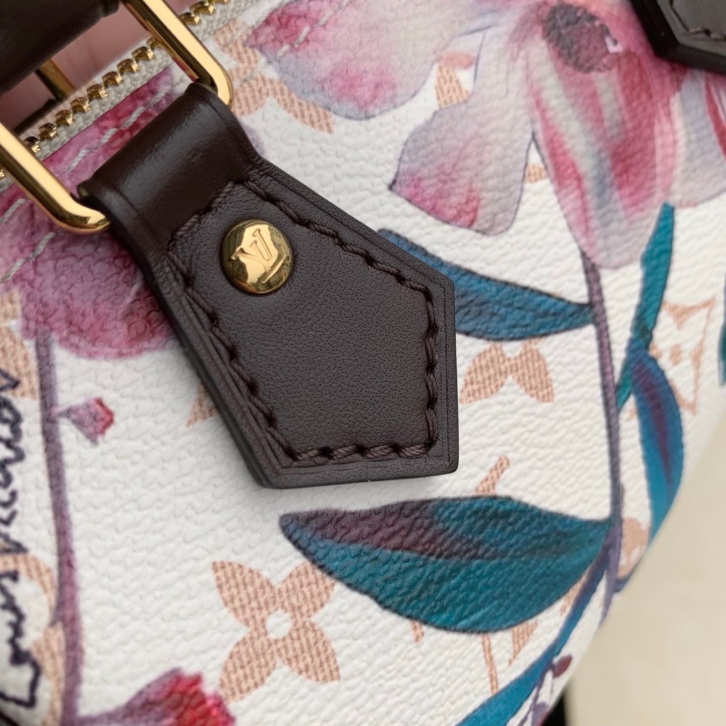 Louis Vuitton Nano Speedy Monogram Dune Coated canvas M29149 High