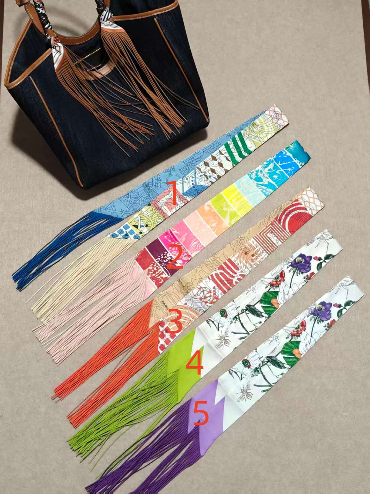 Scarf for Handbag 24678