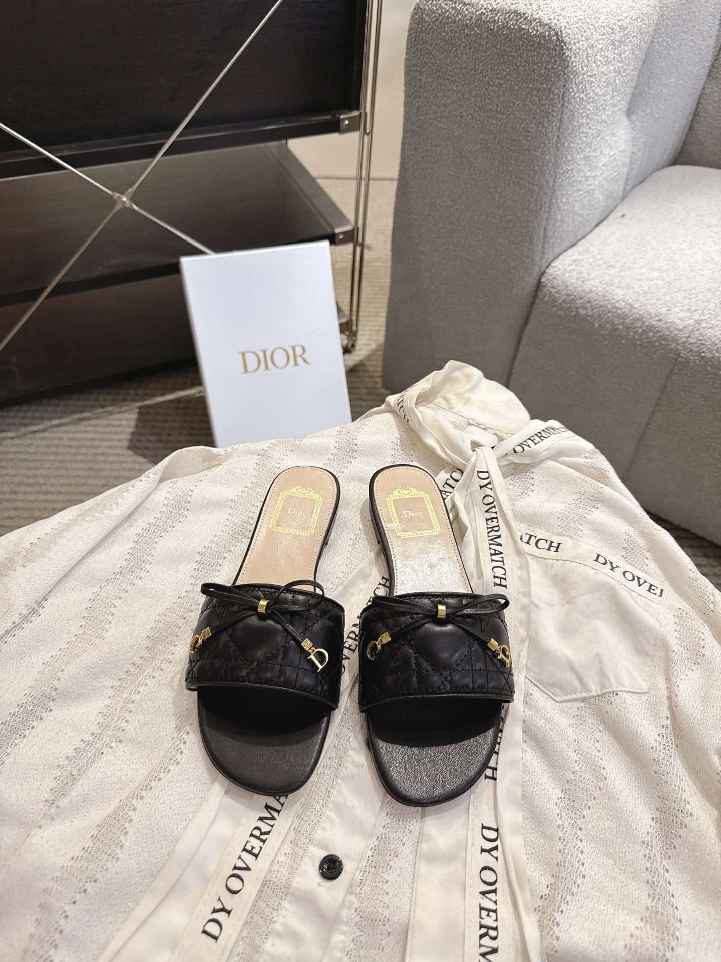 Dior Cannage Slide Shoes Women