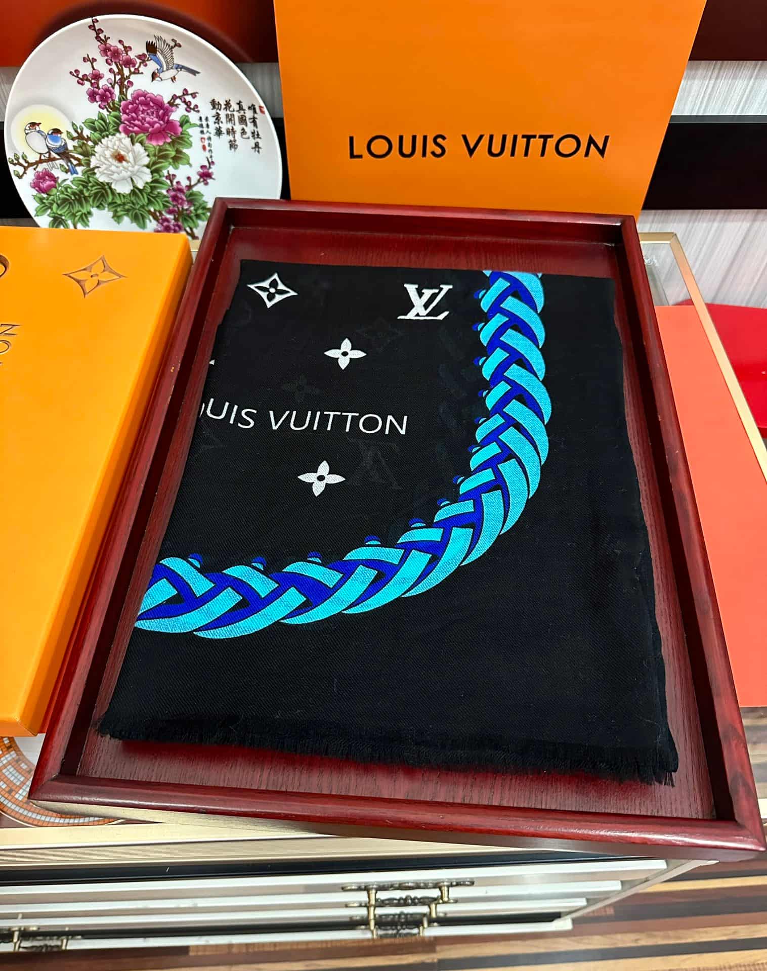 Louis Vuitton Monogram Shawl