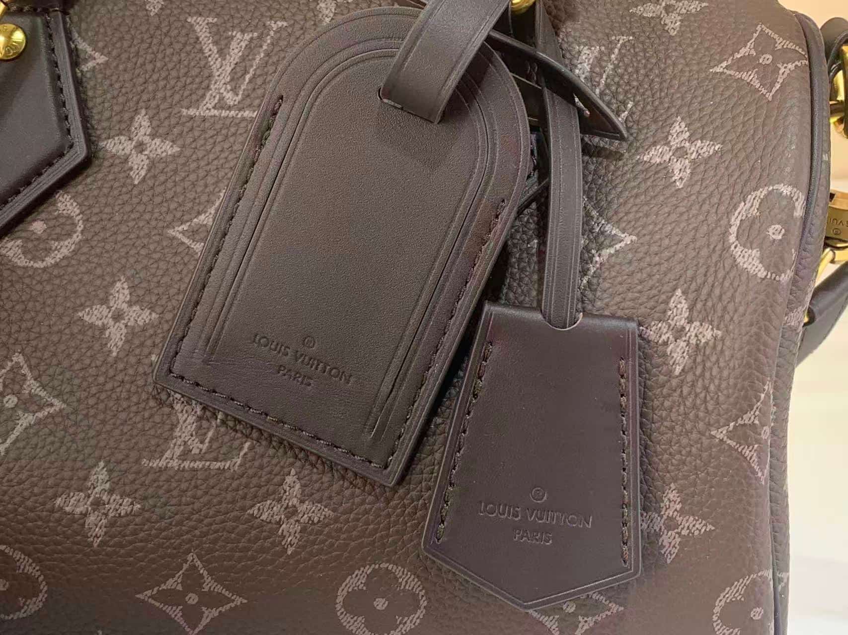 Louis Vuitton Speedy P9 Bandouliere 25 Calfskin leather M27974 Coffee Bean TOP