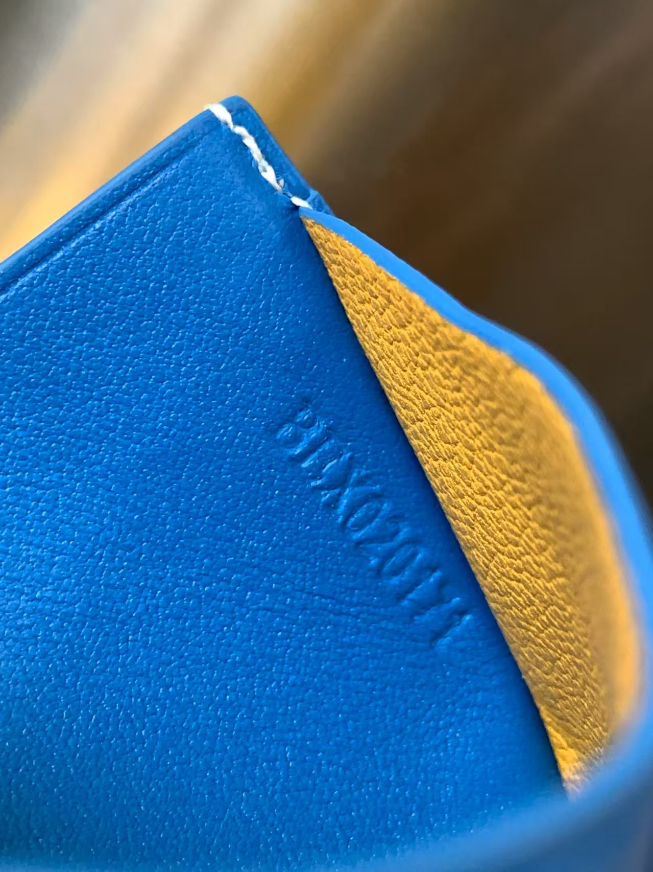 Goyard Saint Sulpice Card Wallet Sky Blue High