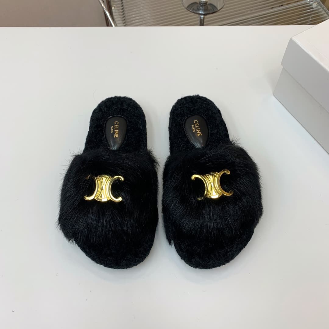 CELINE Slippers Shoes Women