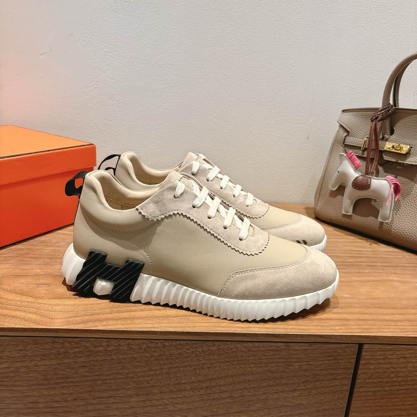 Hermes Bouncing Sneaker Shoes Men Women